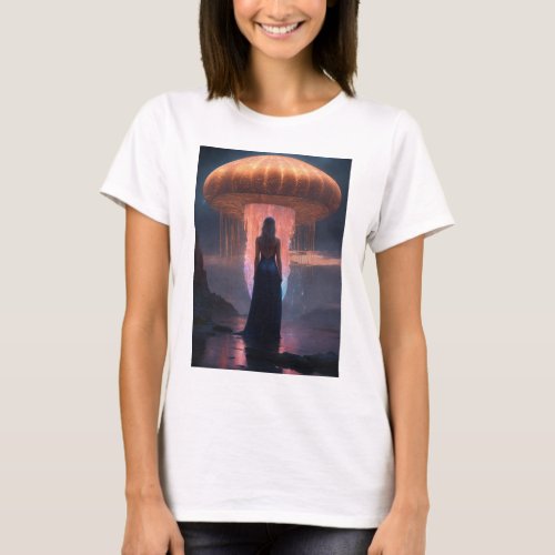 Empowered Elegance with Jellyfish ChicT_Shirt T_Shirt