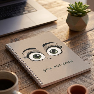 Empowered Gaze You Are Seen Notebook