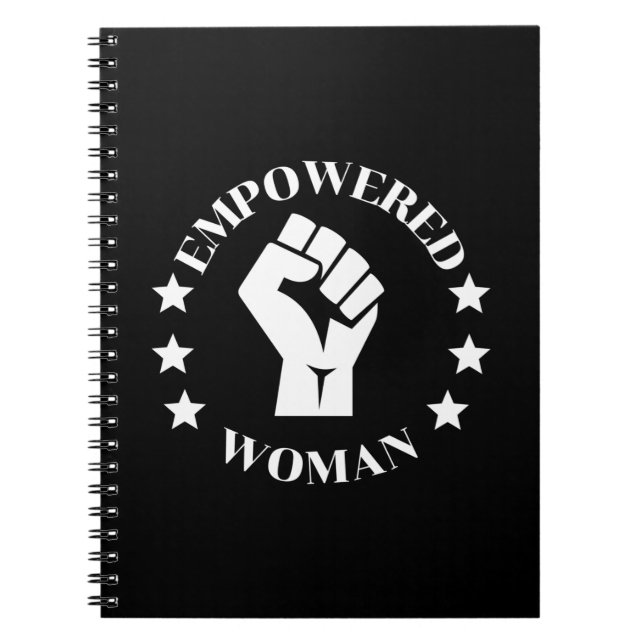 Empowered Woman Notebook (Front)