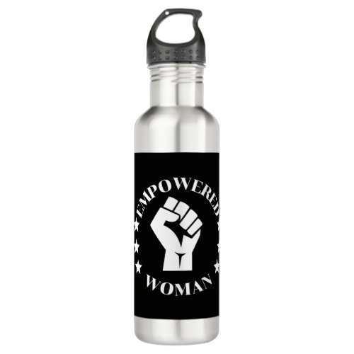 Empowered Woman Stainless Steel Water Bottle