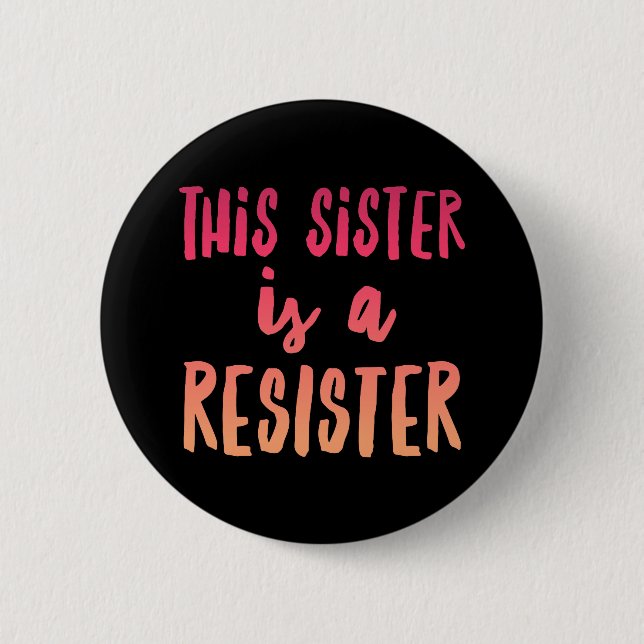 Empowered Women  Button (Front)