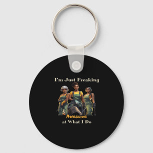Empowered Women - Emotional Help Coworker Keychain