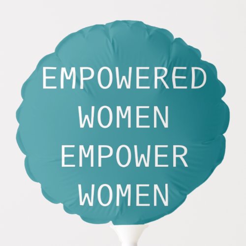 Empowered Women Empower Cool RBG Balloon