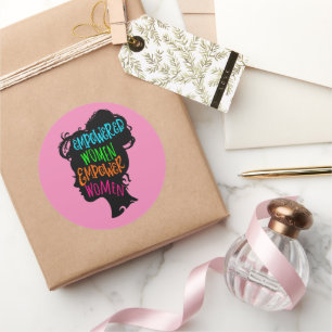 Empowered Women Empower Women Classic Round Sticker