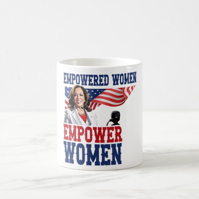 Empowered Women Empower Women Kamala Harris 2028 Coffee Mug (Center)