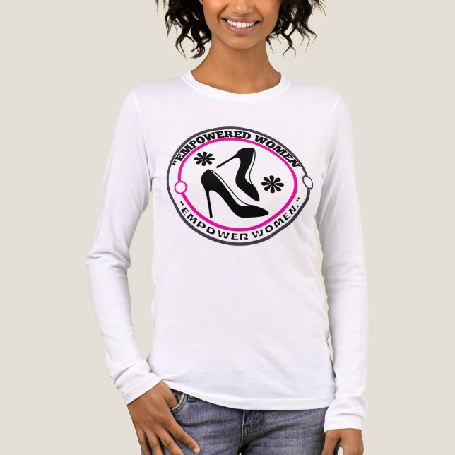 empowered women, empower women  Tri-Blend shirt (Front)