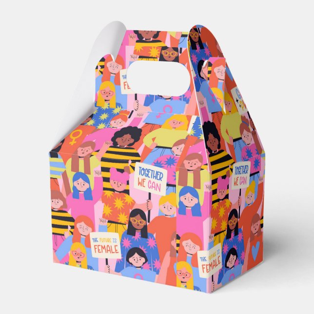 Empowered Women Favor Box (Front Side)