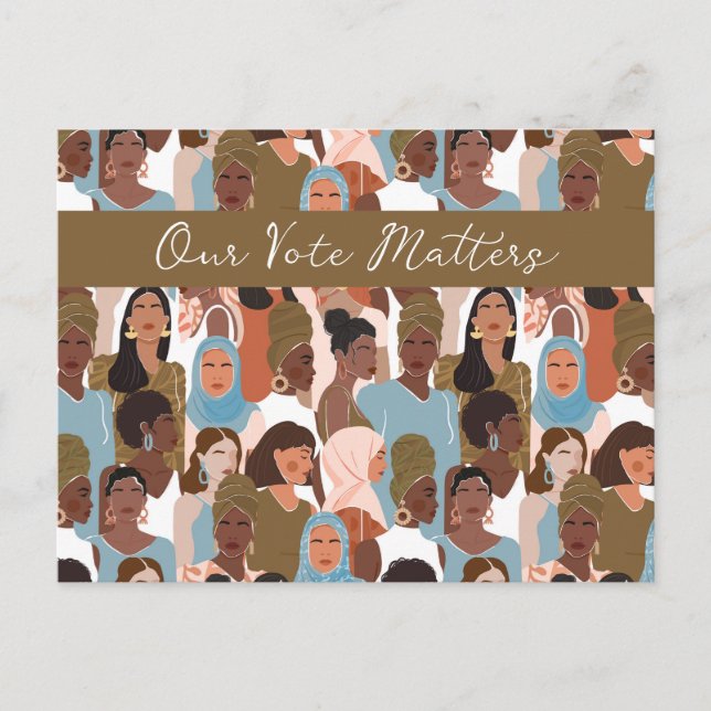 Empowered Women Vote Blank Inside Card (Front)