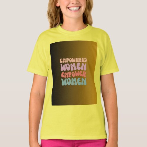  Empowered Women Wear the Strength Tee T_Shirt