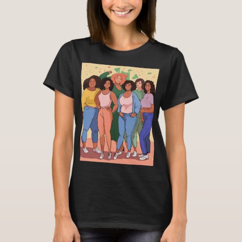 EmpowerHer Championing Womens Power and Equality T_Shirt