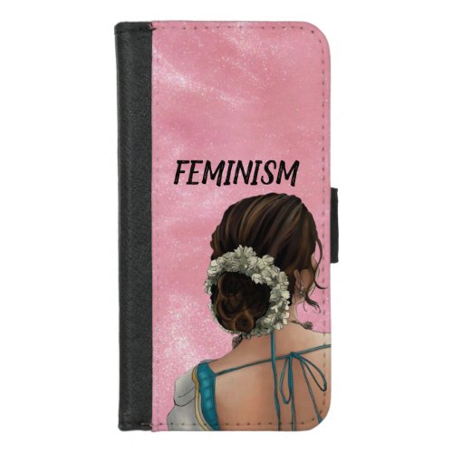 Empowering Feminist Phone  iPhone 87 Wallet Case