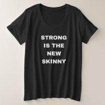 Empowering Fitness Plus Size T-Shirt