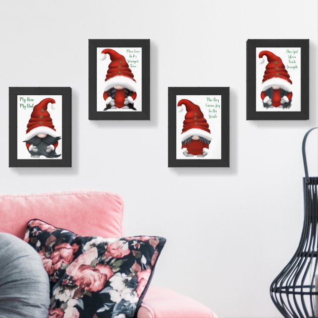 Empowering Gnome Family Black Hair Edition Set   (Livingroom)