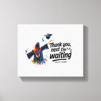 Empowering Inspirational Quote Canvas | "Thank You