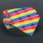 Empowering Pride Neck Tie<br><div class="desc">Celebrate pride with this colorful and empowering neck tie!</div>