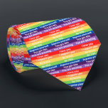 Empowering Pride Neck Tie<br><div class="desc">Celebrate pride with this colorful and empowering neck tie!</div>
