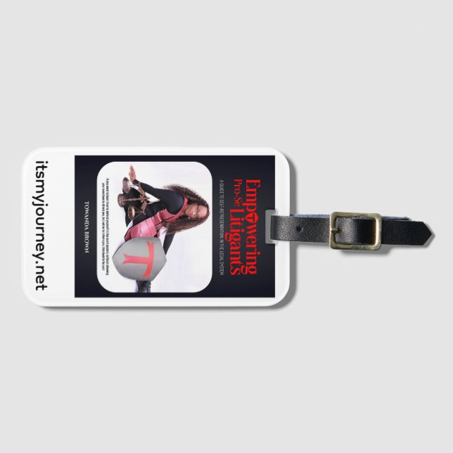 Empowering Pro-Se Luggage Tag (Front Horizontal)