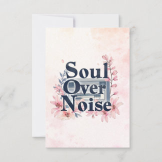 Empowering Quote Stationery Card