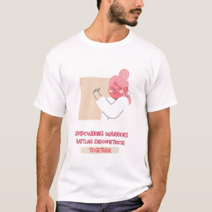 Empowering Warriors: Battling Endometriosis Togeth T-Shirt