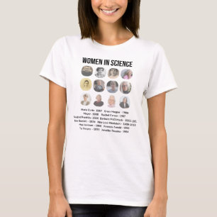 Empowering Women in Science: Wear Their Legacy! T-Shirt