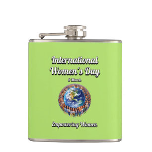 Empowering Women. International Women's Day. Flask