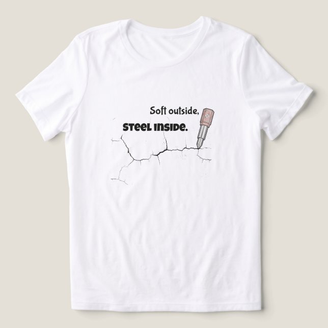 Empowering Women Quote Apparel Tri-Blend Shirt (Design Front)