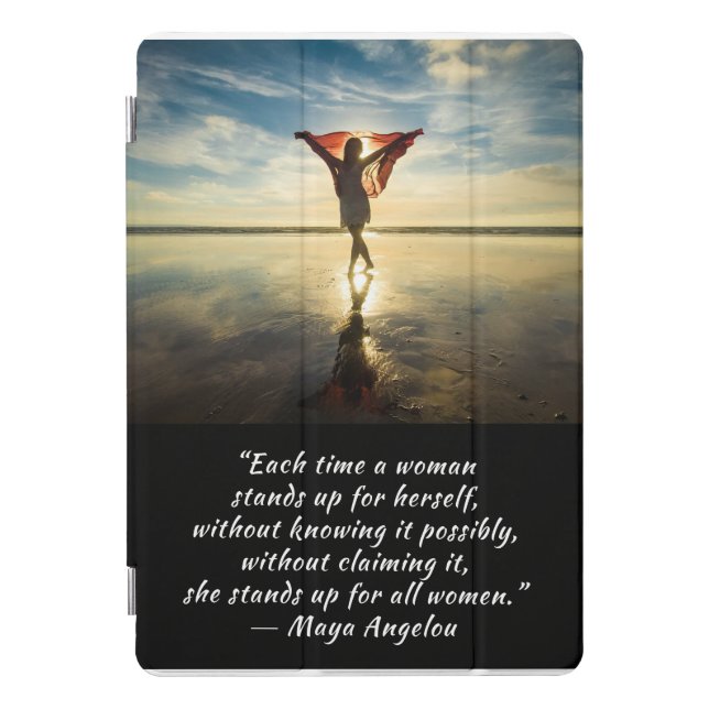 Empowering Women Quote iPad Pro Cover (Front)