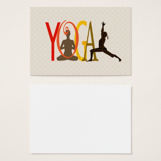 Empowering Yoga Meditation Pose (Front & Back)