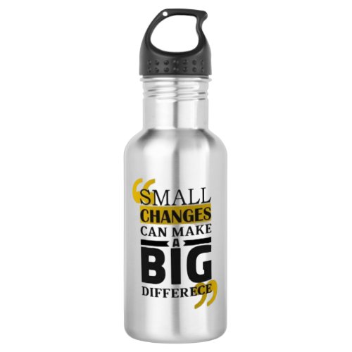  Empowerment on the Go Chinese Slogan Wat Stainless Steel Water Bottle