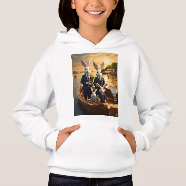 Empowerment Voyage: Rabbit Family Business Celebra Hoodie (Front)