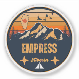 Empress, Alberta Sticker