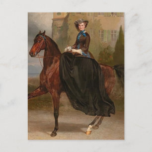 Empress Elisabeth Austria, Sissi, Sisi sidesaddle Postcard