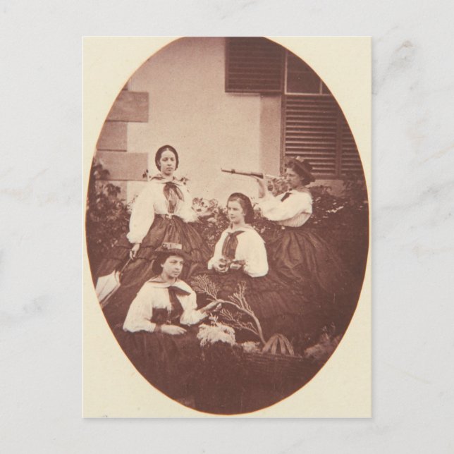 Empress Elisabeth of Austria - Sissi at Madeira Postcard (Front)