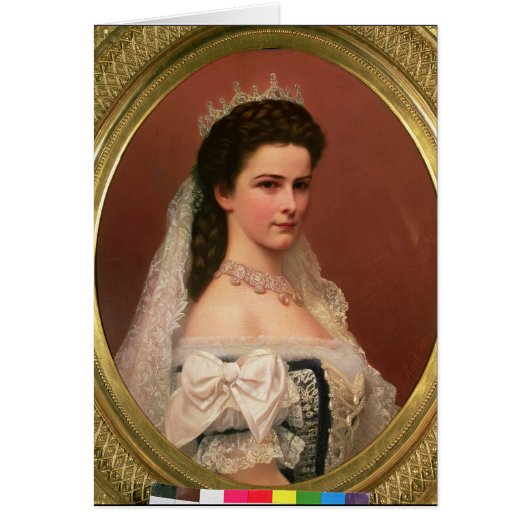 Empress Elizabeth of Bavaria  in Hungarian Cards (Front)