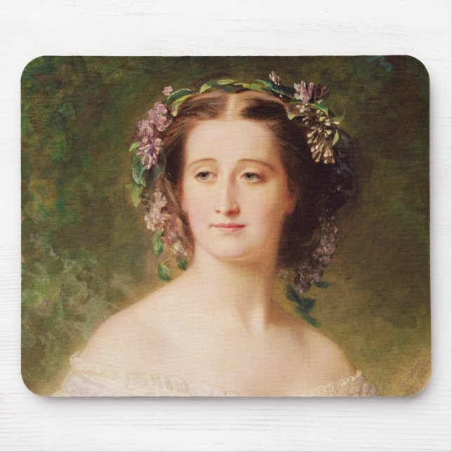 Empress Eugenie  and her Ladies in Waiting Mouse Pad (Front)