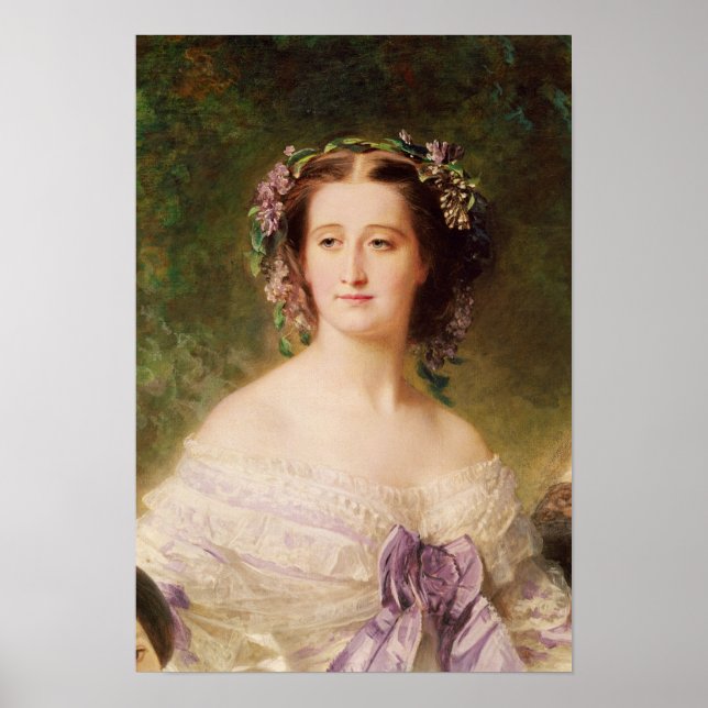 Empress Eugenie  and her Ladies in Waiting Poster (Front)