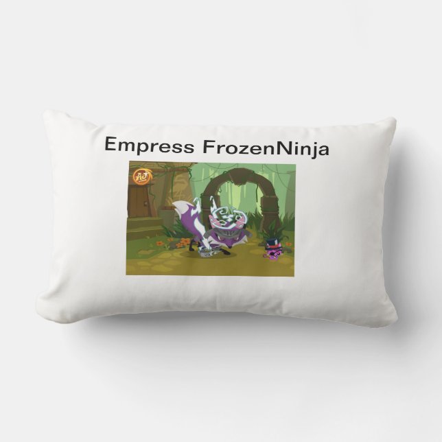 Empress FrozenNinja Lumbar Pillow (Front)