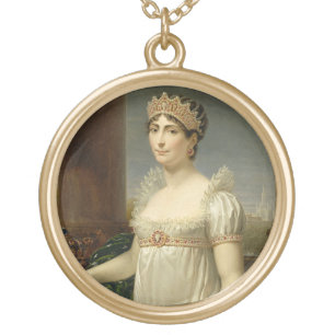 Empress Josephine Gold Plated Necklace