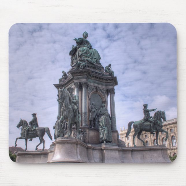 Empress Marie-Theresa of Austria-Hungary Mouse Pad (Front)