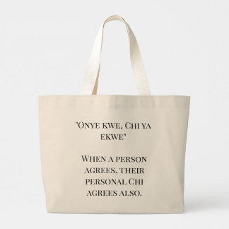 Empress of Abundance Large Tote Bag