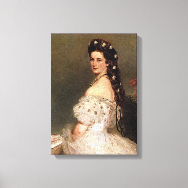 Empress Sisi Canvas Print (Front)