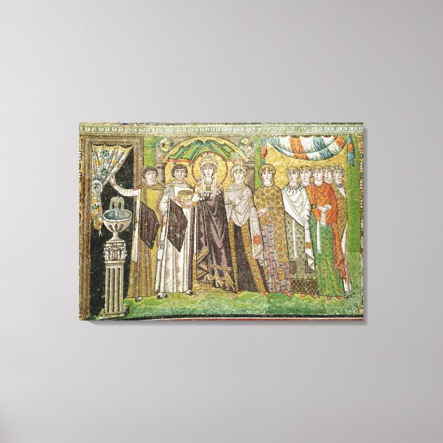 Empress Theodora Canvas Print (Front)