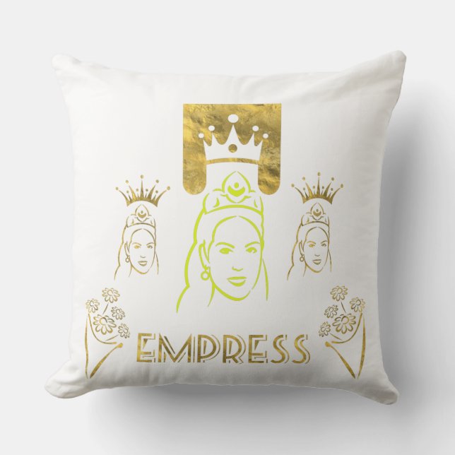 empress throw pillow (Front)