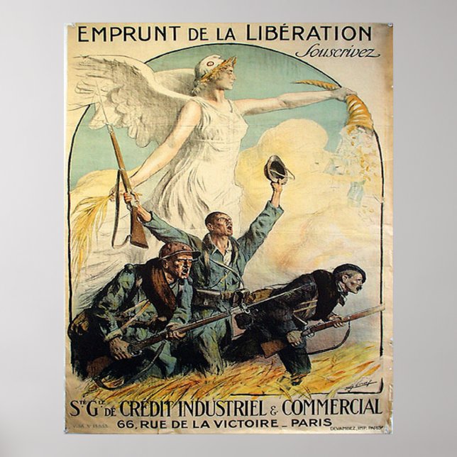 Emprunt de la Liberation Poster (Front)