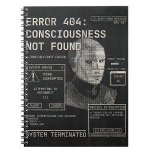 Emptied - Techno-Brutalist Streetwear Desgin Notebook