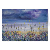 Empty beach blank card (Front Horizontal)