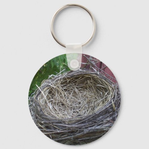 Empty Birds Nest Keychain