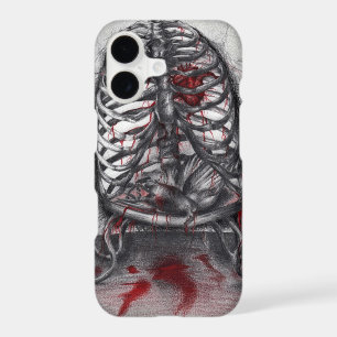 Empty Cage Anatomy Gothic Horror Rib Cage Art iPhone 17 Case