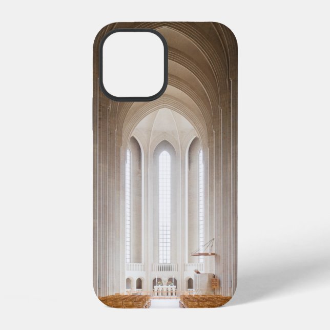 EMPTY CATHEDRAL INTERIOR IPHONE CASE (Back)