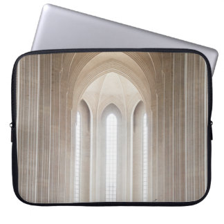 EMPTY CATHEDRAL INTERIOR LAPTOP SLEEVE